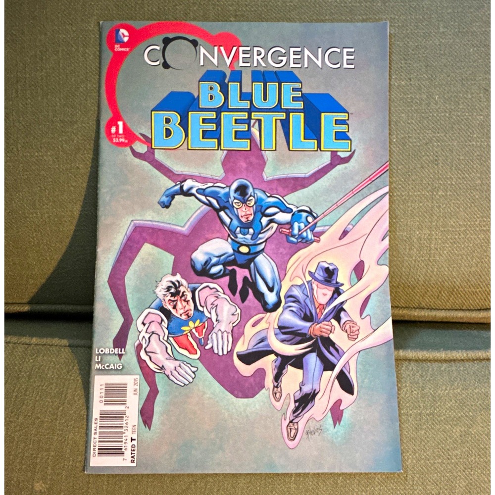 DC Comics Convergence: Blue Beetle #1 (2015) Blue Beetle Superman The Question